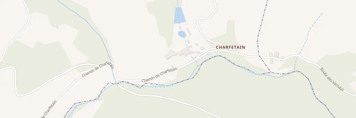 Plan du 5125 Charfetain à Brullioles