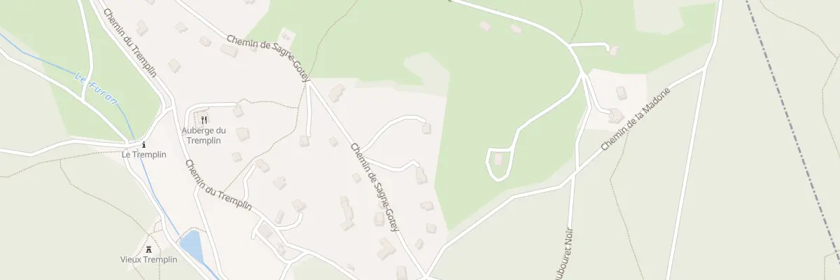 Plan du 457 Che de Sagne Gotey au Bessat