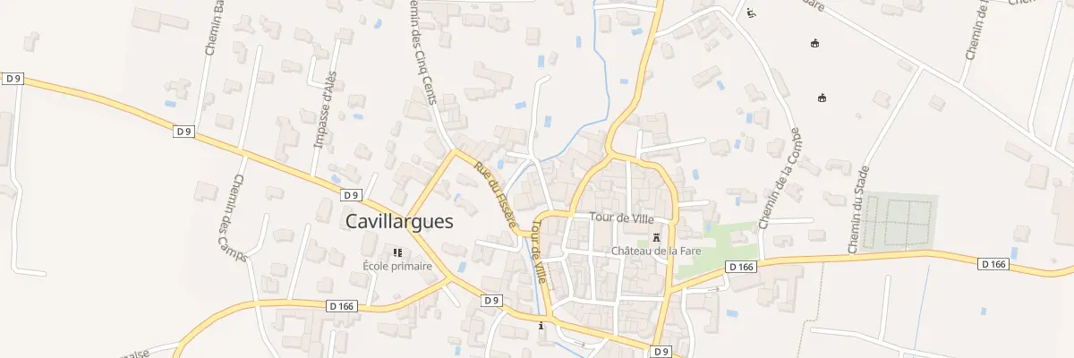 Plan du 5335 Imp du Ruisseau à Cavillargues