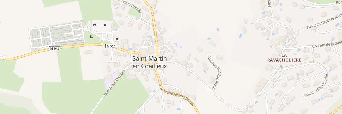 Plan du 9 Rue Jean-Baptiste Rivory à Saint-Chamond