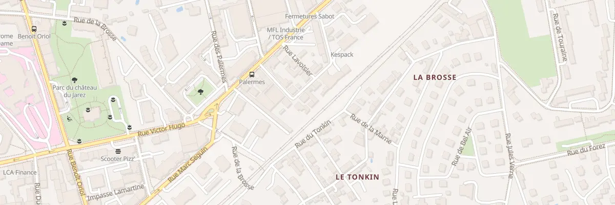 Plan du 19 Rue Jean-Jacques Rousseau à Saint-Chamond