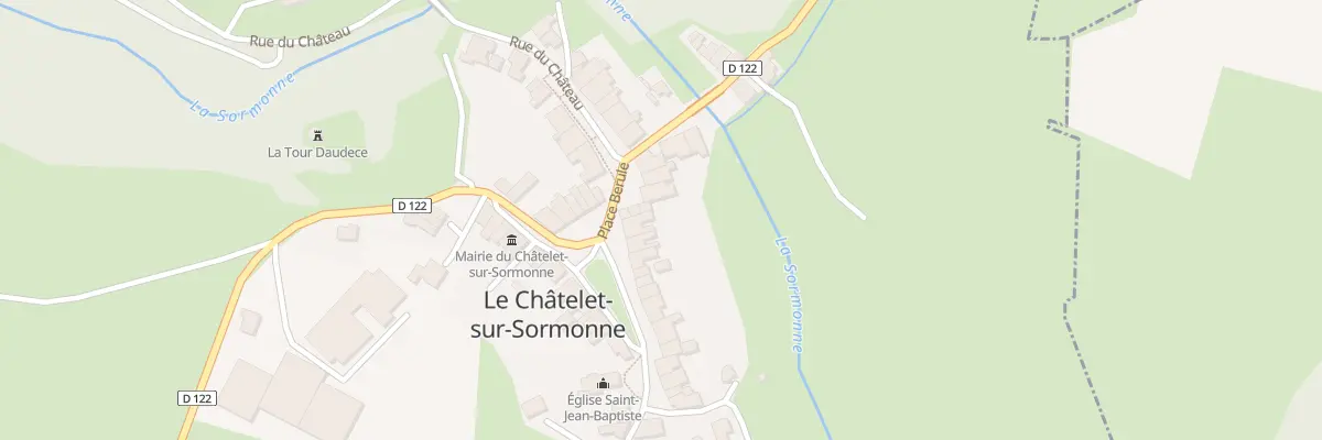 Plan du 10 Pl de la Mairie au Châtelet-sur-Sormonne