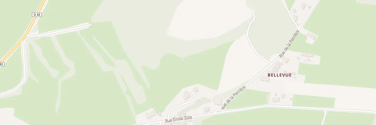 Plan du 5870 Le Haut de la Vigne à Épinac