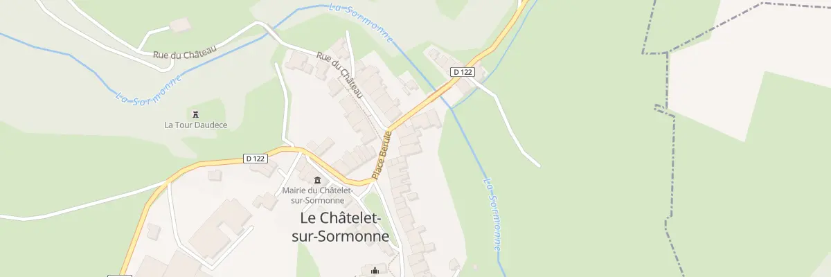 Plan du 8 Pl Berule au Châtelet-sur-Sormonne