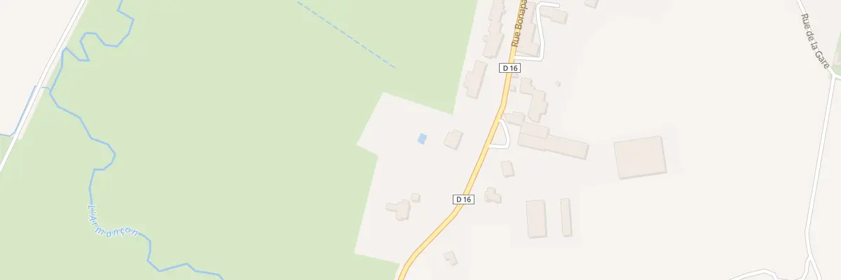 Plan du 20 Rue Bonaparte à Thoisy-le-Désert