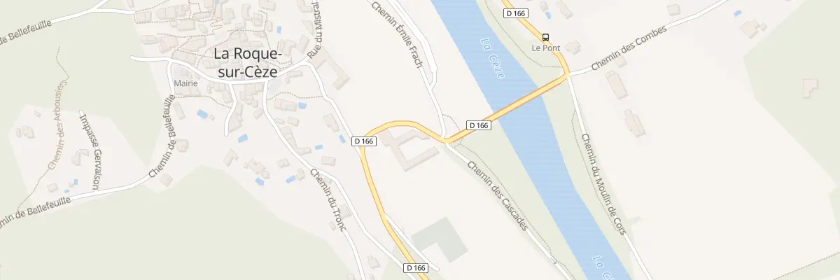 Plan du 5056 Rte de Donnat à La Roque-sur-Cèze