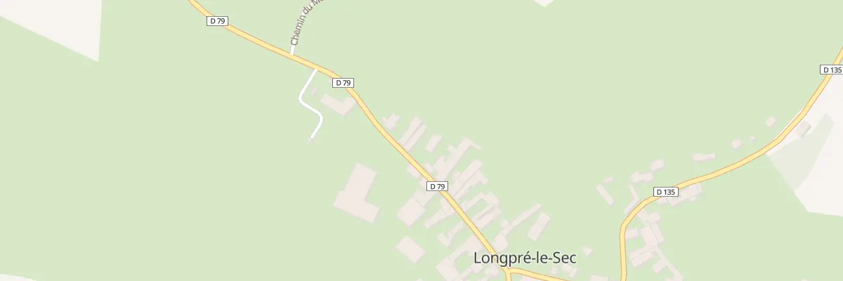 Plan du 22 Rue Saint Pierre à Longpré-le-Sec