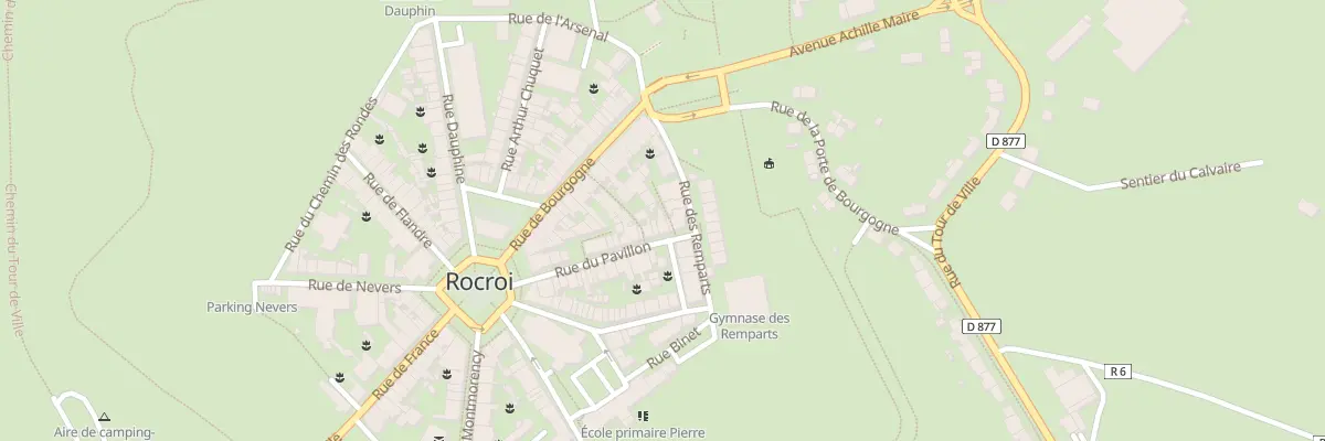 Plan du 12 Rue du Pavillon à Rocroi