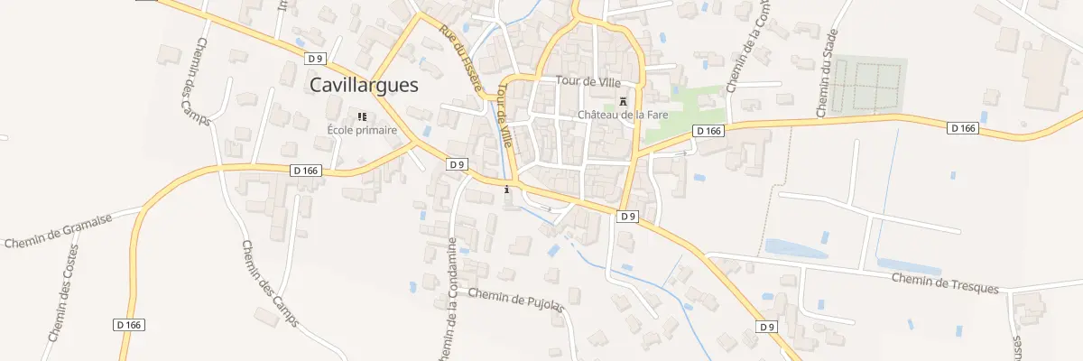 Plan du 5056 Rue des Remparts à Cavillargues