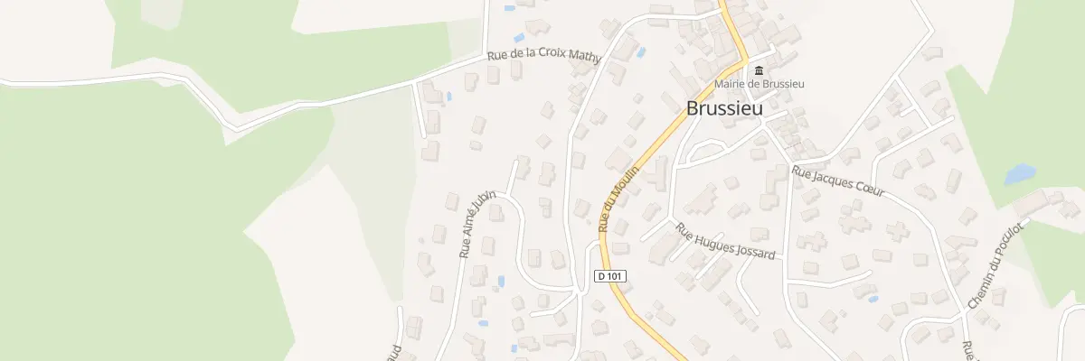 Plan du 32 Rue de Vermont à Brussieu