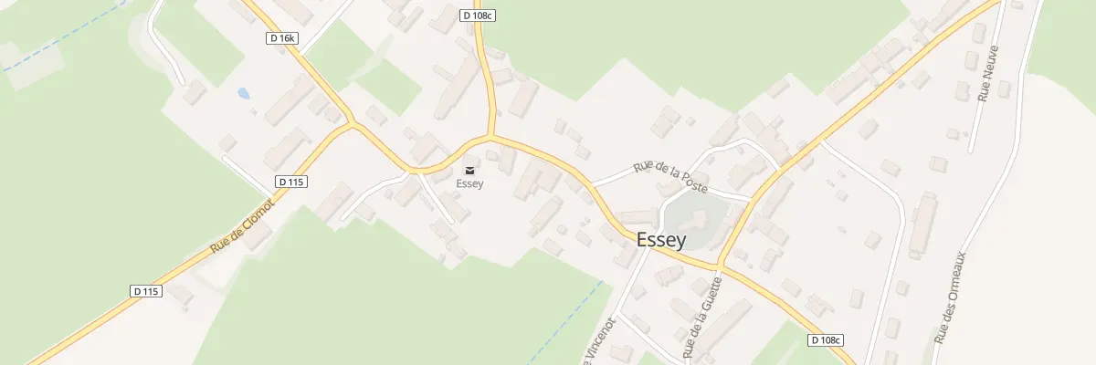 Plan du 6A Rue du Centre à Essey