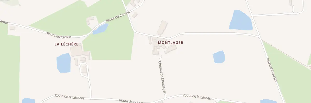 Plan du 192 Che de Montlager à Saint-Romain-de-Popey