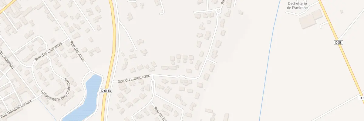 Plan du 456 Rue du Languedoc à Bellegarde