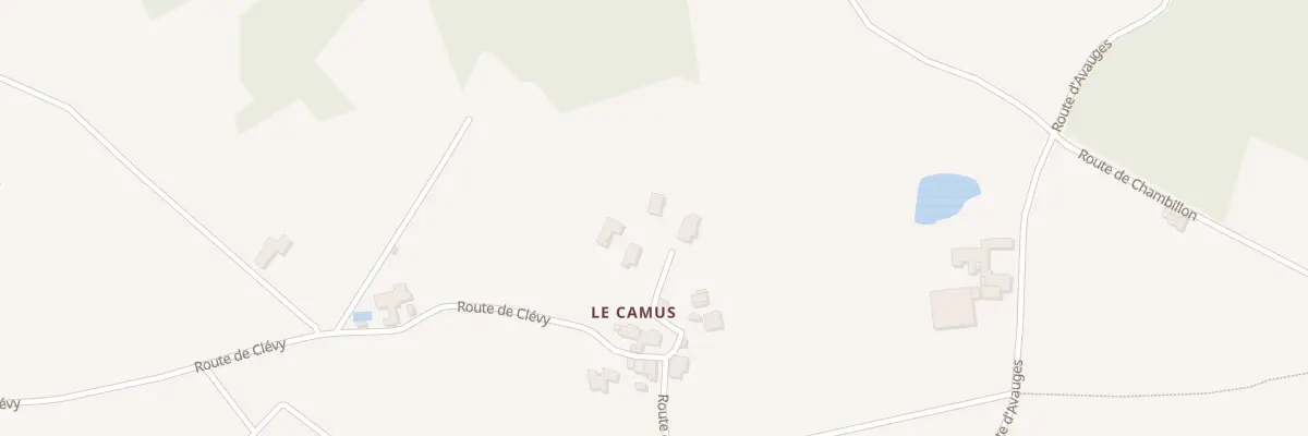Plan du 891 Rte de Clévy à Saint-Romain-de-Popey
