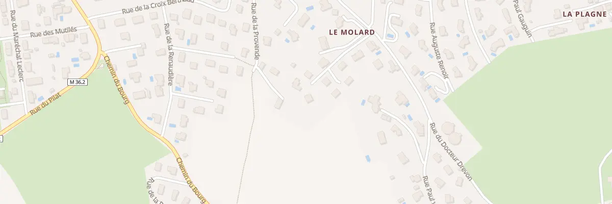 Plan du 5 Imp du Molard à Saint-Chamond