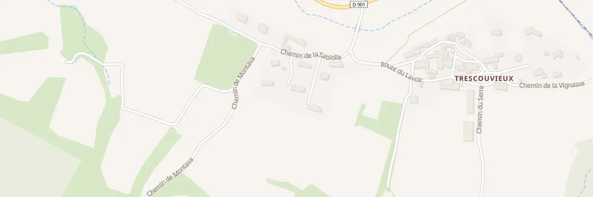 Plan du 5727 Trescouvieux à Laval-Saint-Roman