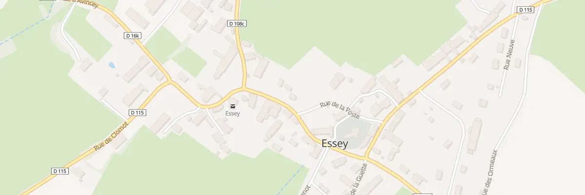 Plan du 3 Rue du Centre à Essey