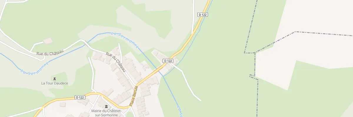 Plan du 5021 Le Village au Châtelet-sur-Sormonne
