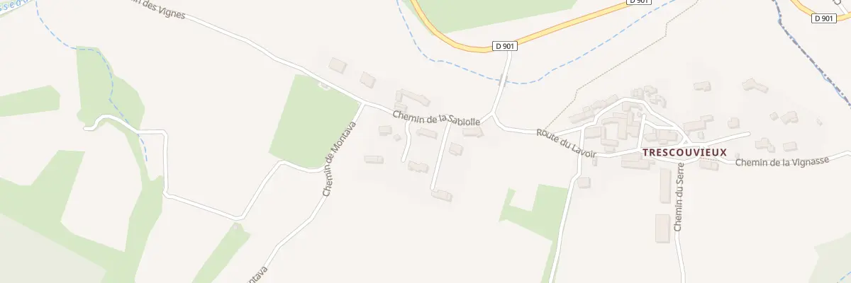 Plan du 5700 Trescouvieux à Laval-Saint-Roman
