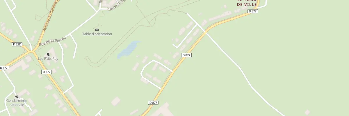 Plan du 5 Rue du Tour de Ville à Rocroi