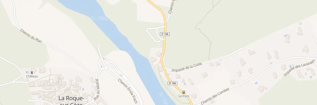 Plan du 5081 Rte de Saint-Laurent à La Roque-sur-Cèze