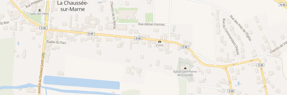Plan du 34 Gr Grande Rue de Coulmier à La Chaussée-sur-Marne