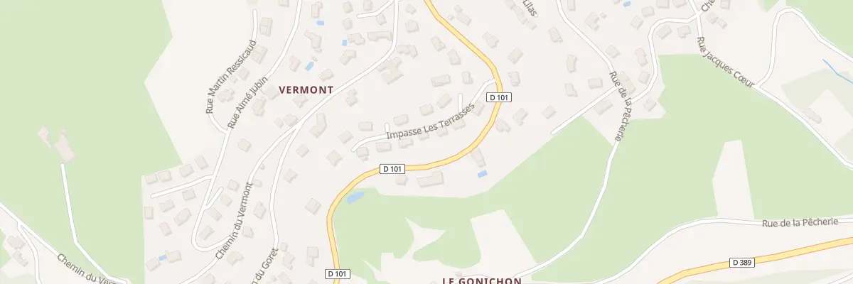 Plan du 12 Lot Le Vermont à Brussieu