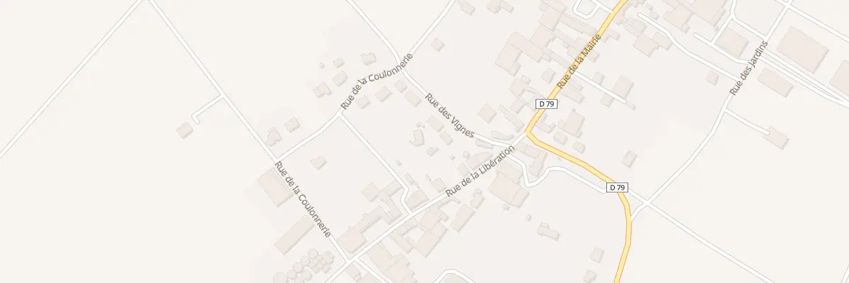Plan du 6 Rue de la Libération à Marson