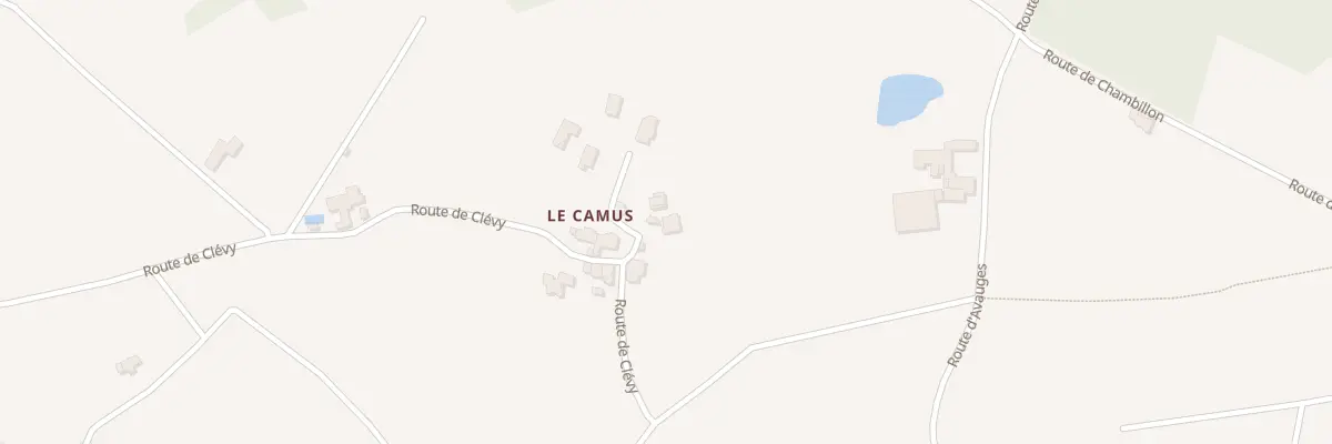 Plan du 891 Rte de Clévy à Saint-Romain-de-Popey