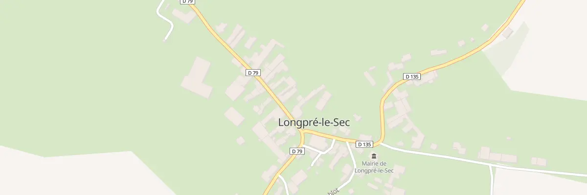 Plan du 8 Rue Saint Pierre à Longpré-le-Sec