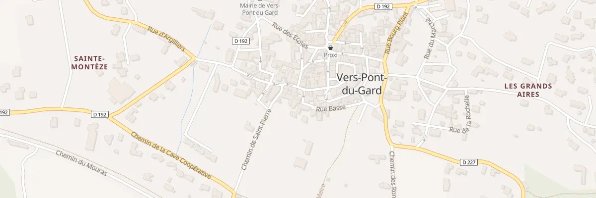 Plan du 5220 Pl du Presbytere à Vers-Pont-du-Gard
