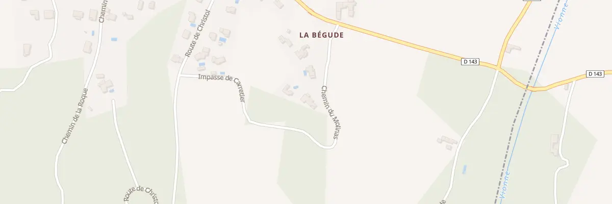 Plan du 5195 Le Molinas à Saint-André-d’Olérargues