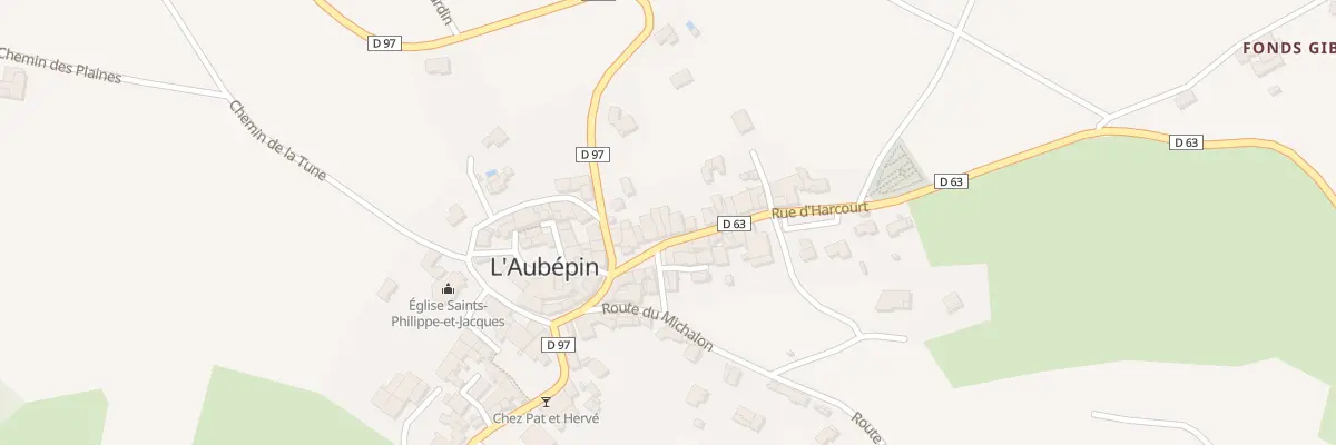 Plan du 5 Rue d’Harcourt à Larajasse