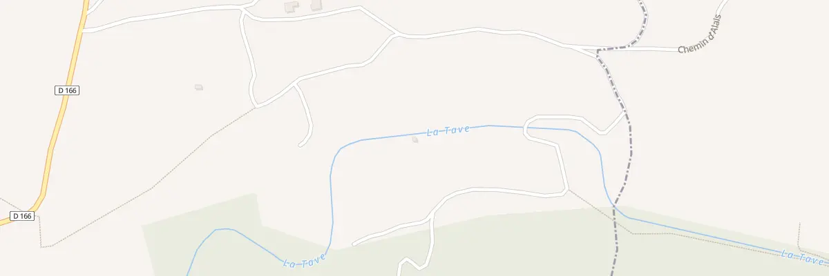 Plan du 5136 Clos de Mouret et Serre à Pougnadoresse