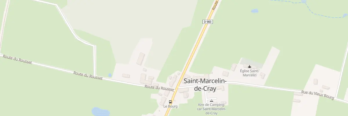 Plan du 5001 Bois de Charnay à Saint-Marcelin-de-Cray