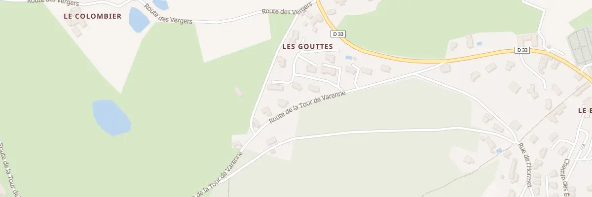 Plan du 59 Imp des Burlats à Saint-Romain-de-Popey