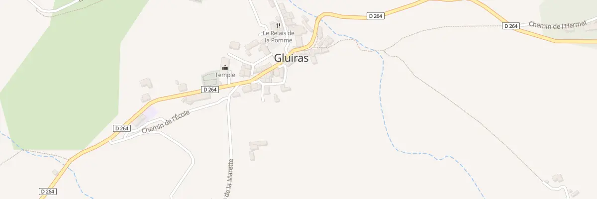 Plan du 5270B Le Village de Gluiras à Gluiras
