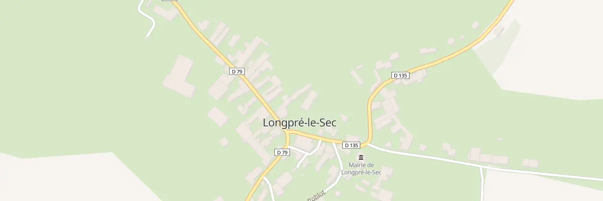 Plan du 9 Rue du Val Convers à Longpré-le-Sec