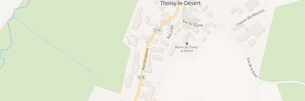 Plan du 1 Cour Moutot à Thoisy-le-Désert