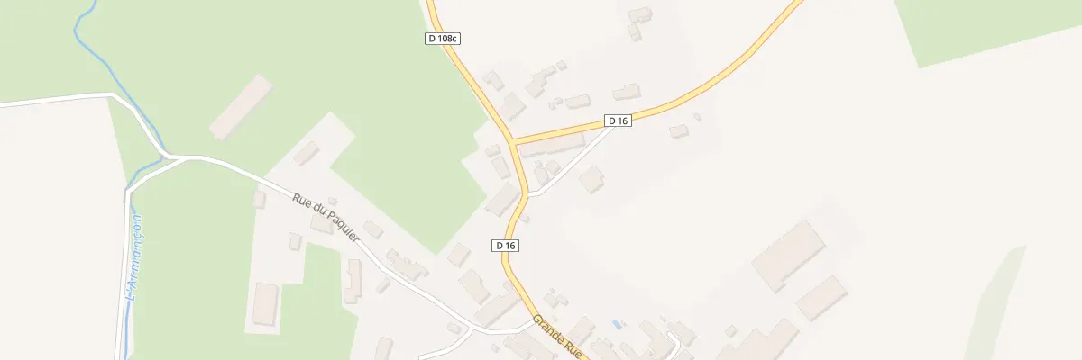 Plan du 1 Rue de Champeaux à Thoisy-le-Désert