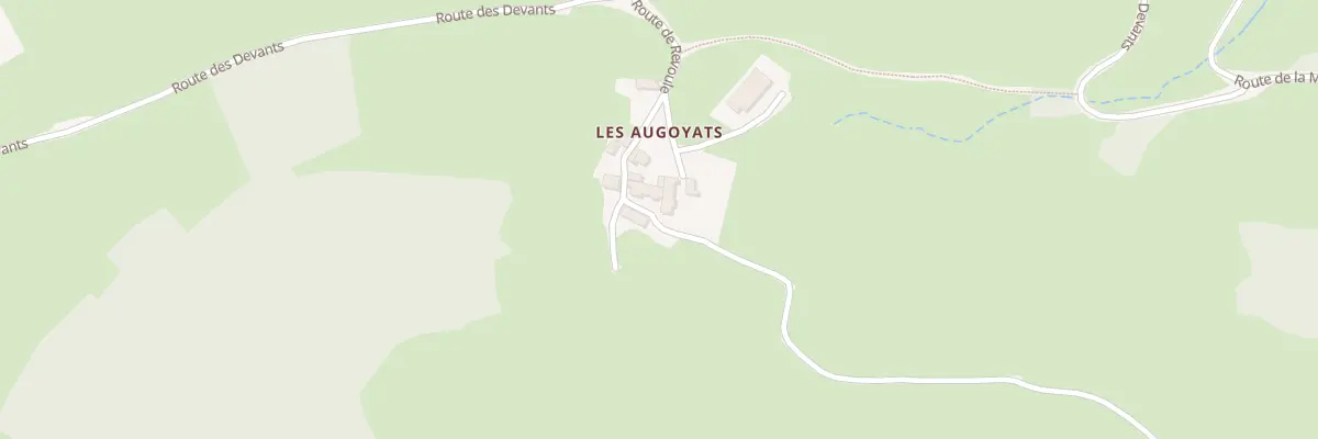Plan du 5058 Les Augoyats à Saint-Pierre-le-Vieux
