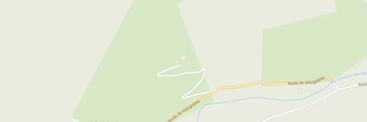Plan du 5111 Les Fraysses à Valvignères
