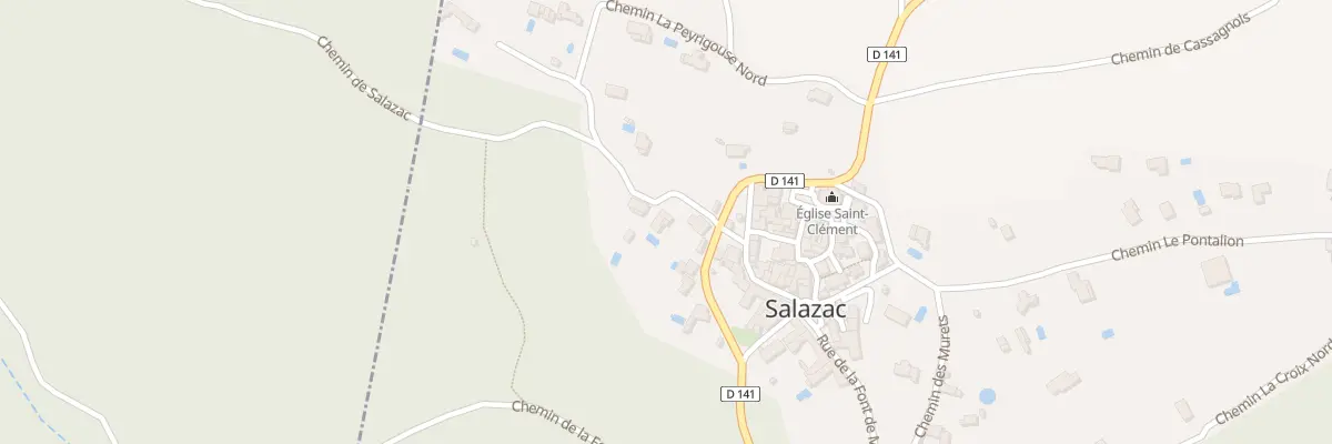 Plan du 5074 Le Village à Salazac