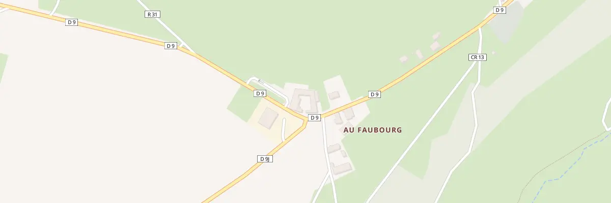 Plan du 18 Fg St Jacques à Flavigny-sur-Ozerain
