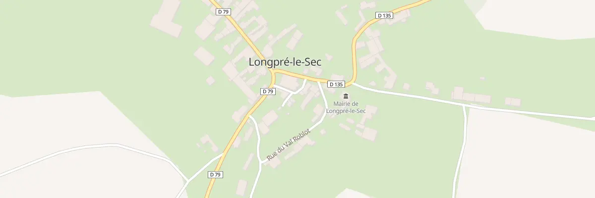 Plan du 3 Rle de l’Eglise à Longpré-le-Sec