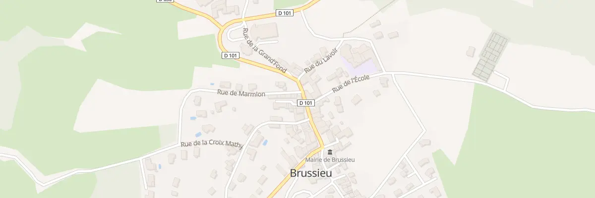 Plan du 11 Cour Rousset à Brussieu