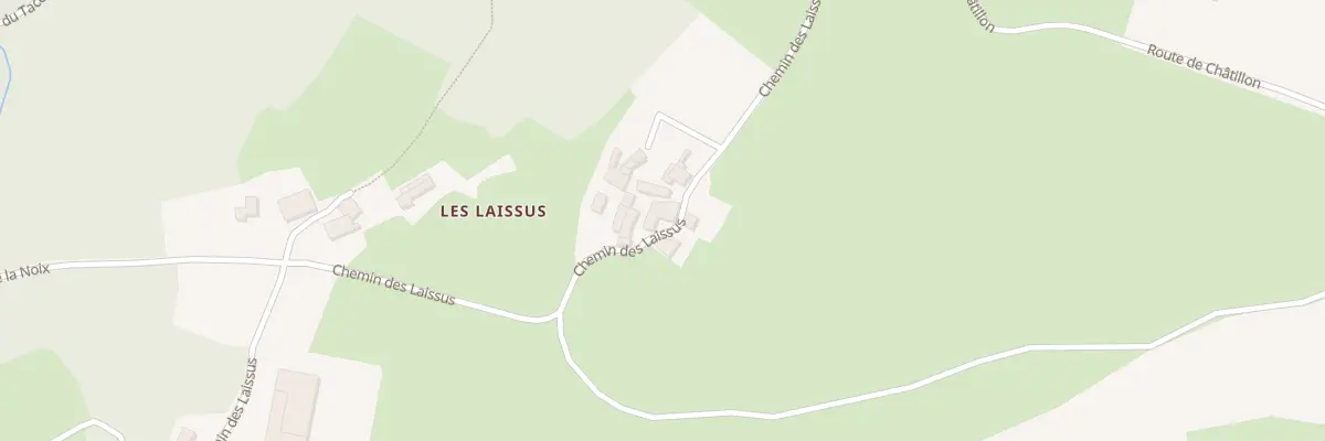 Plan du 446 Che des Laissus aux Ardillats