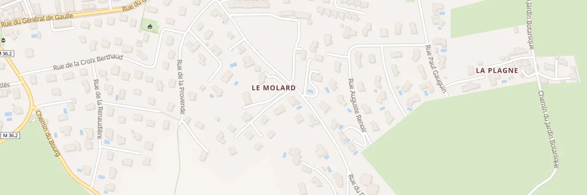 Plan du 10 Rue du molard à Saint-Chamond