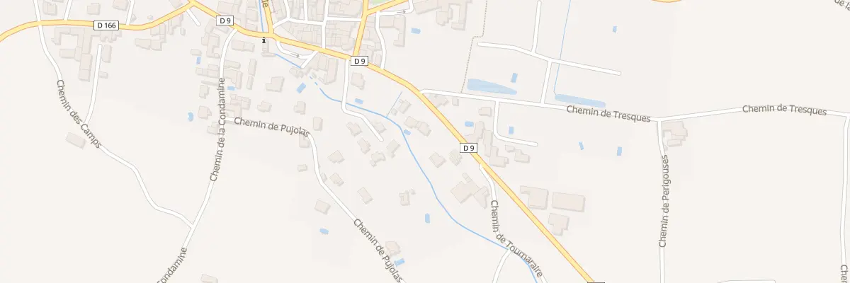Plan du 5157A Rte de Bagnols à Cavillargues