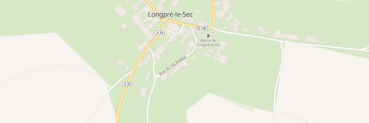 Plan du 7 Rue du Val Roblot à Longpré-le-Sec